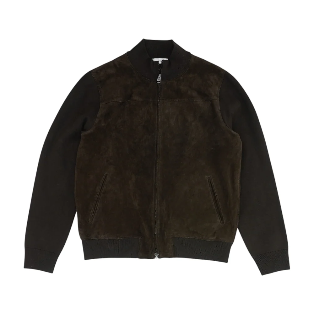 Brown Solid Jacket