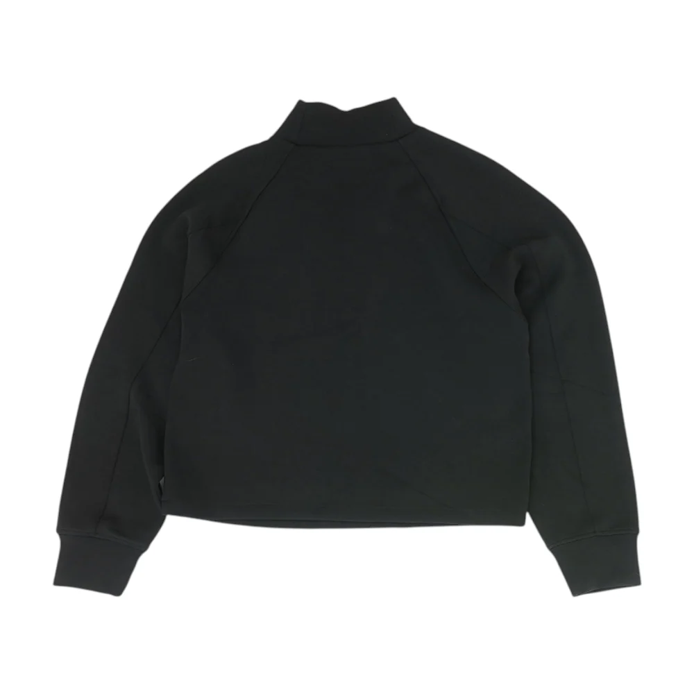 Black Solid Sweatshirt Pullover - Image 2