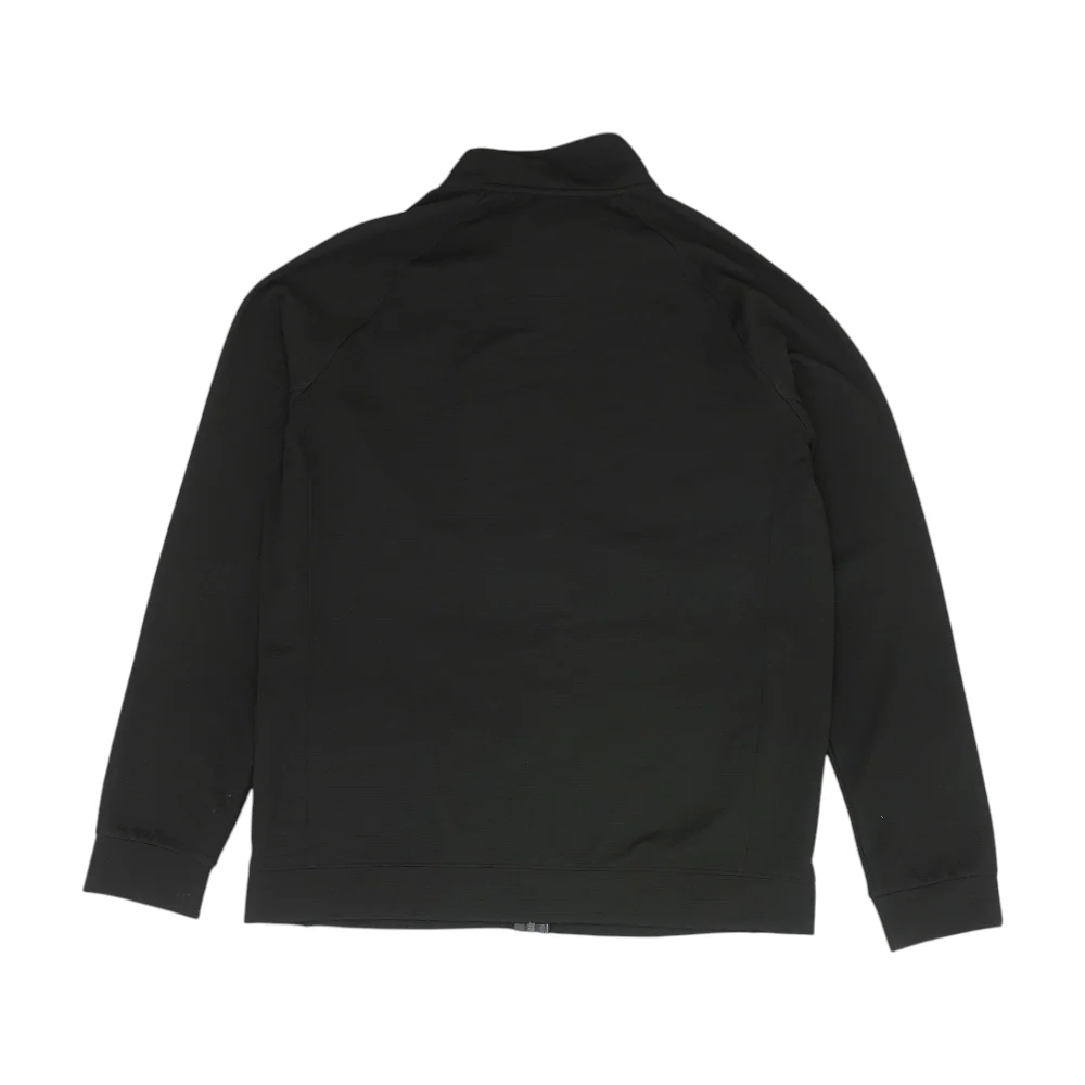 Black Solid Active Jacket - Image 2