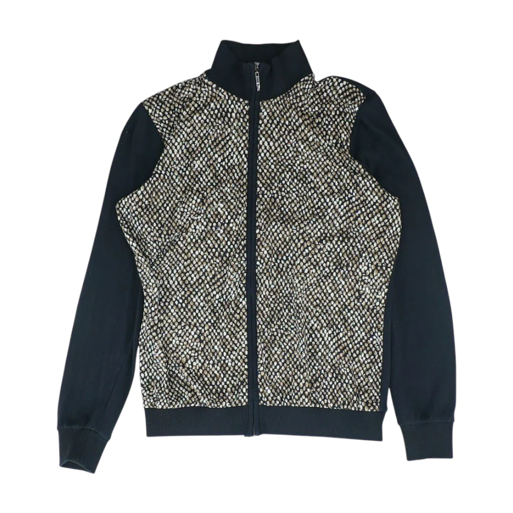 Black Animal Print Jacket