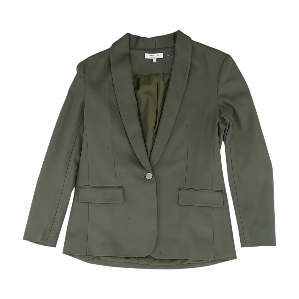 Charcoal Solid Blazer