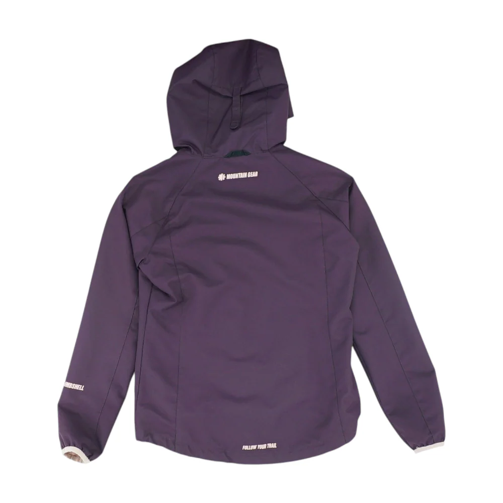 Purple Solid Rain Jacket - Image 2