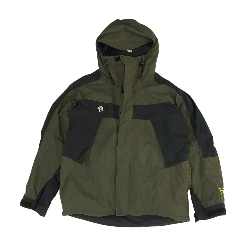 Gray Color Block Jacket
