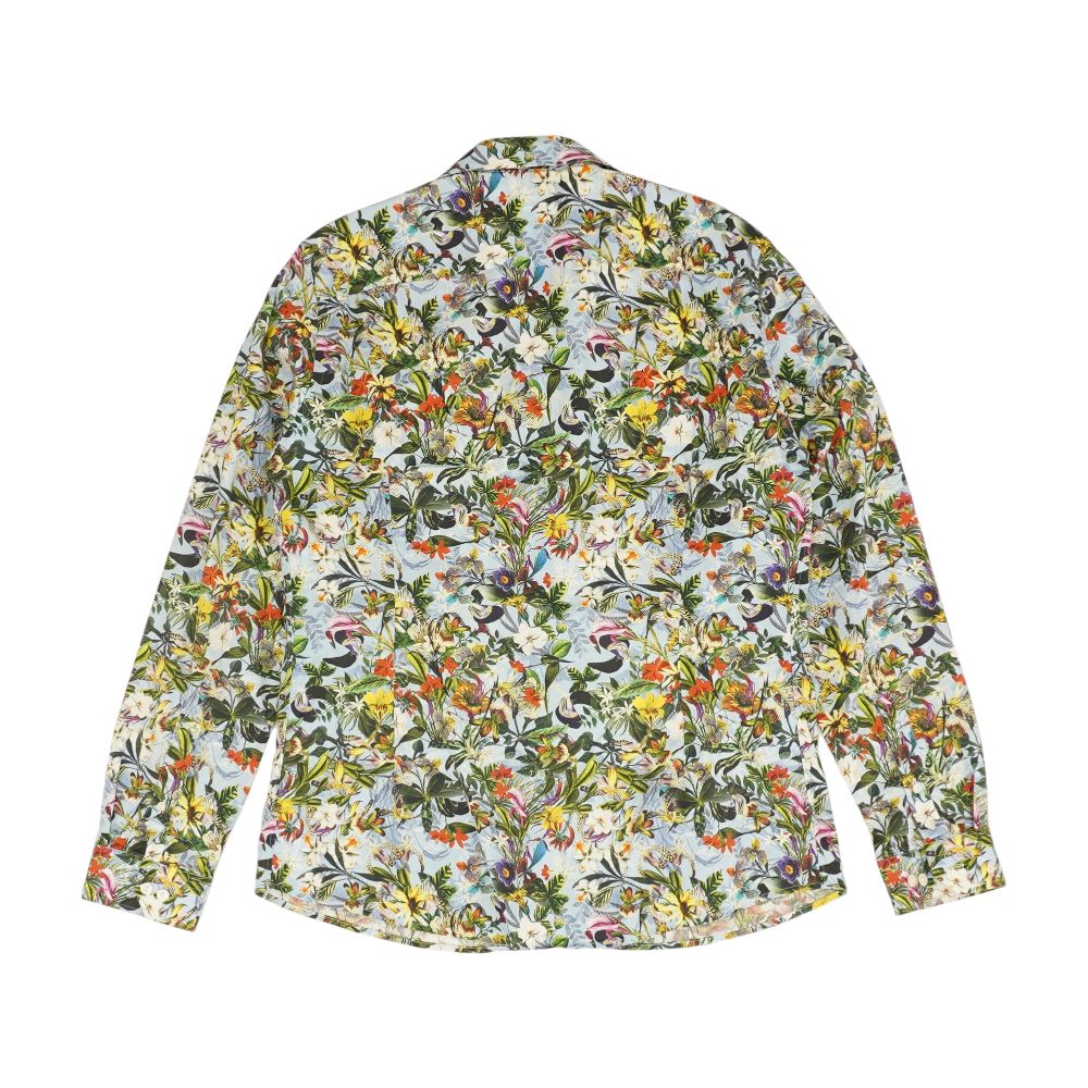 Multi Tropical Long Sleeve Button Down - Image 2