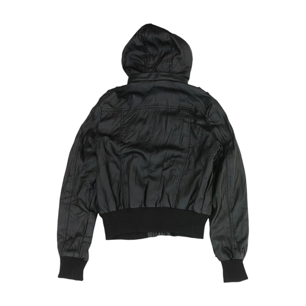 Black Solid Jacket - Image 2