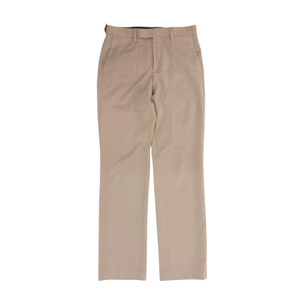 Beige Wide Leg Pants