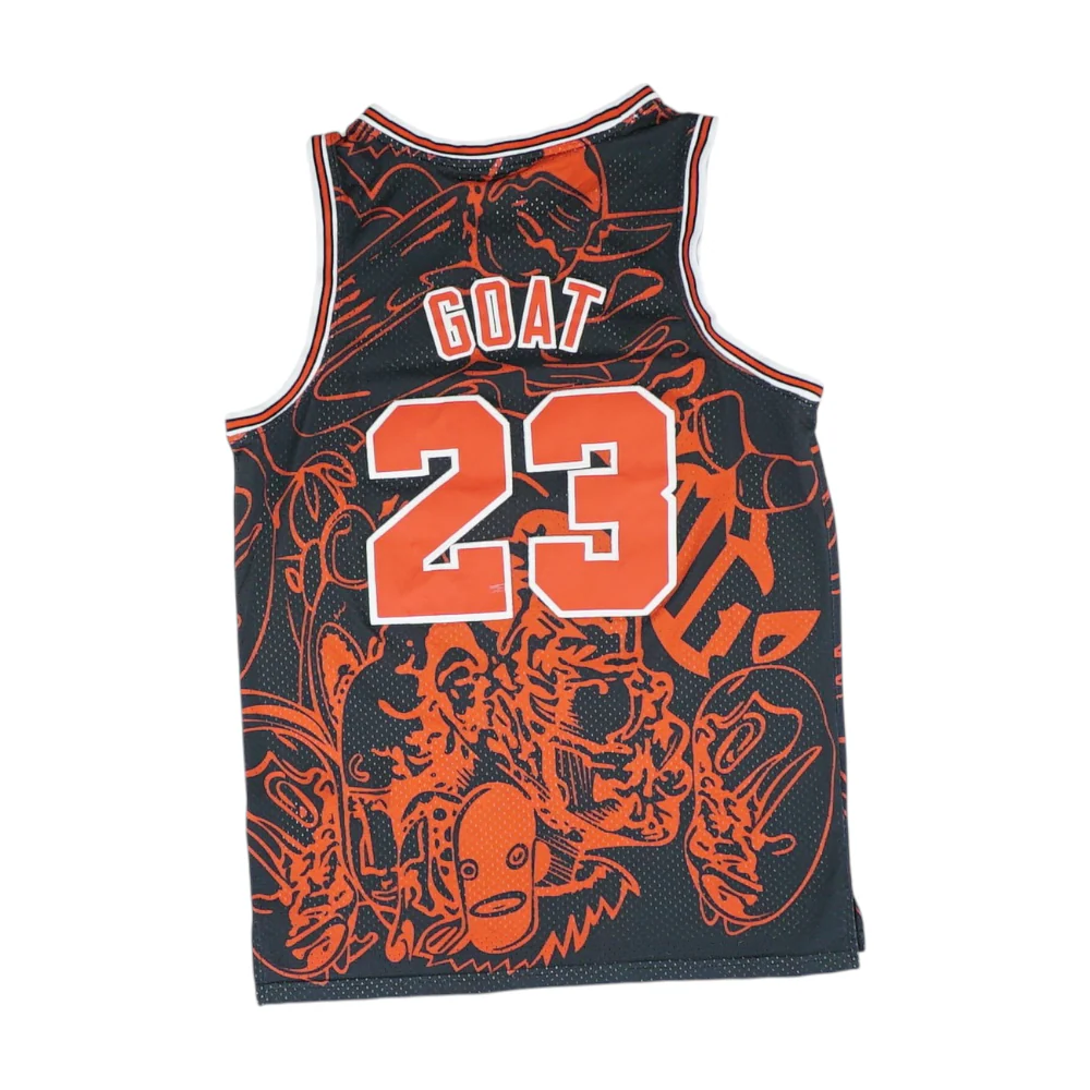 Men's Black Sleeveless Jersey - Image 2