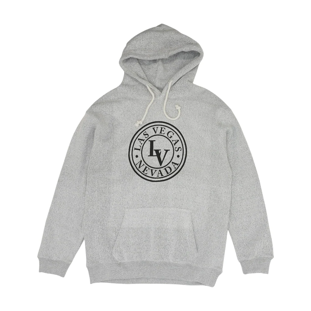 Gray Solid Hoodie Pullover
