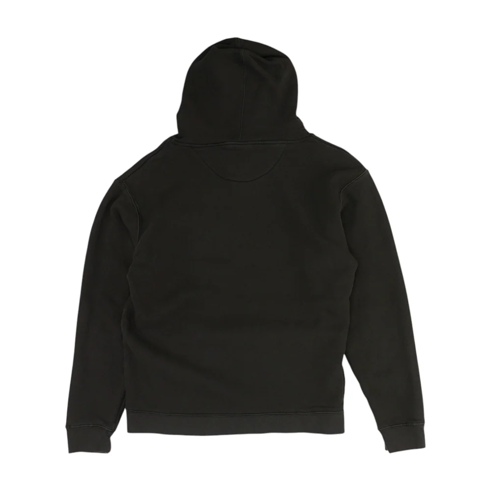 Black Liberty Flames Solid Hoodie Pullover - Image 2