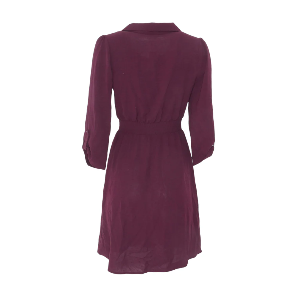 Maroon Mini Dress - Image 2