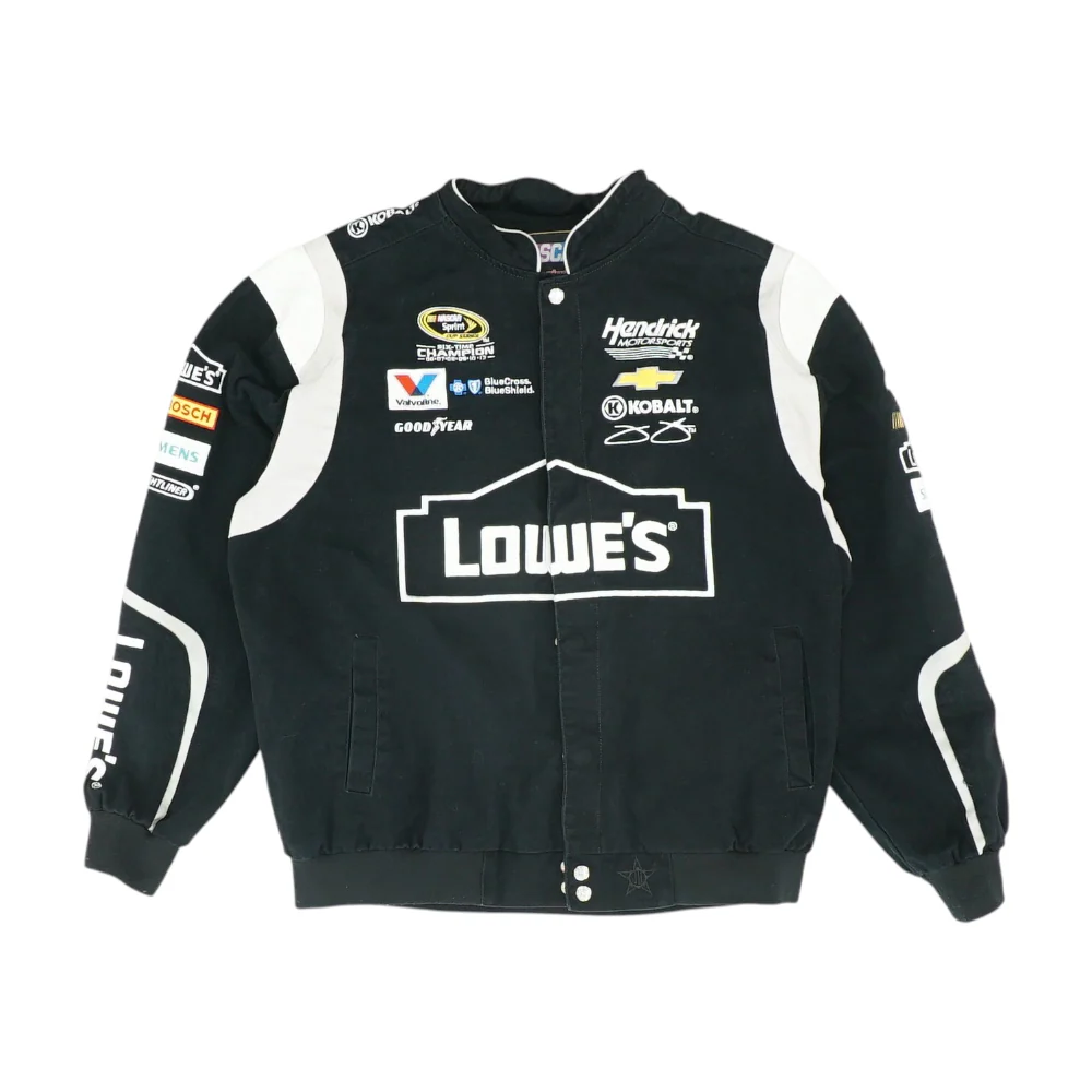 Black Jimmie Johnson Color Block Jacket
