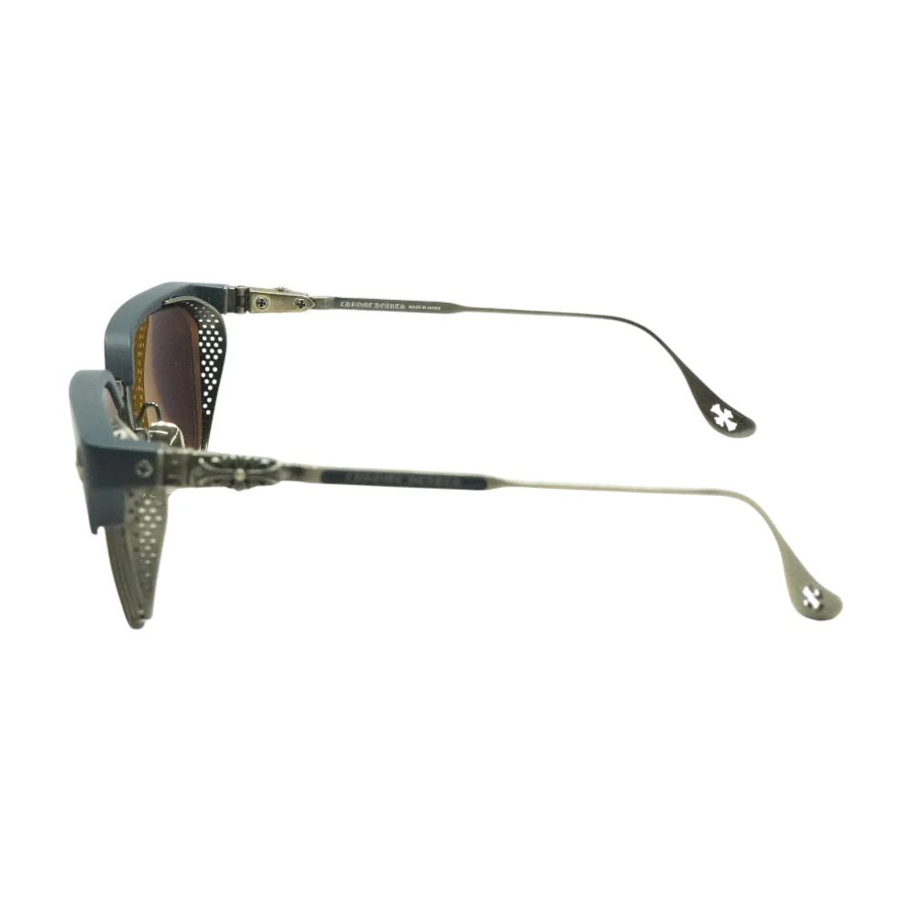 Navy LGMA Browline Prescription Sunglasses - Image 3
