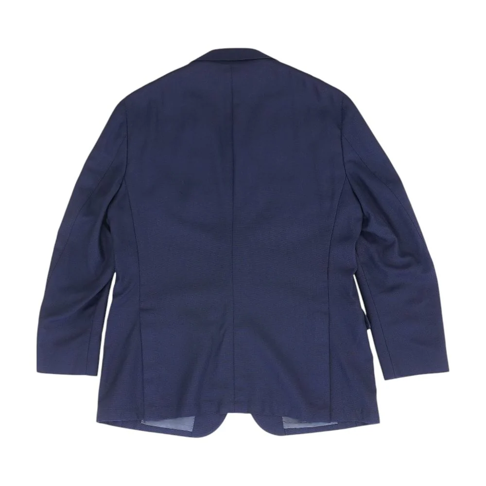 Navy Solid Sport Coat - Image 2