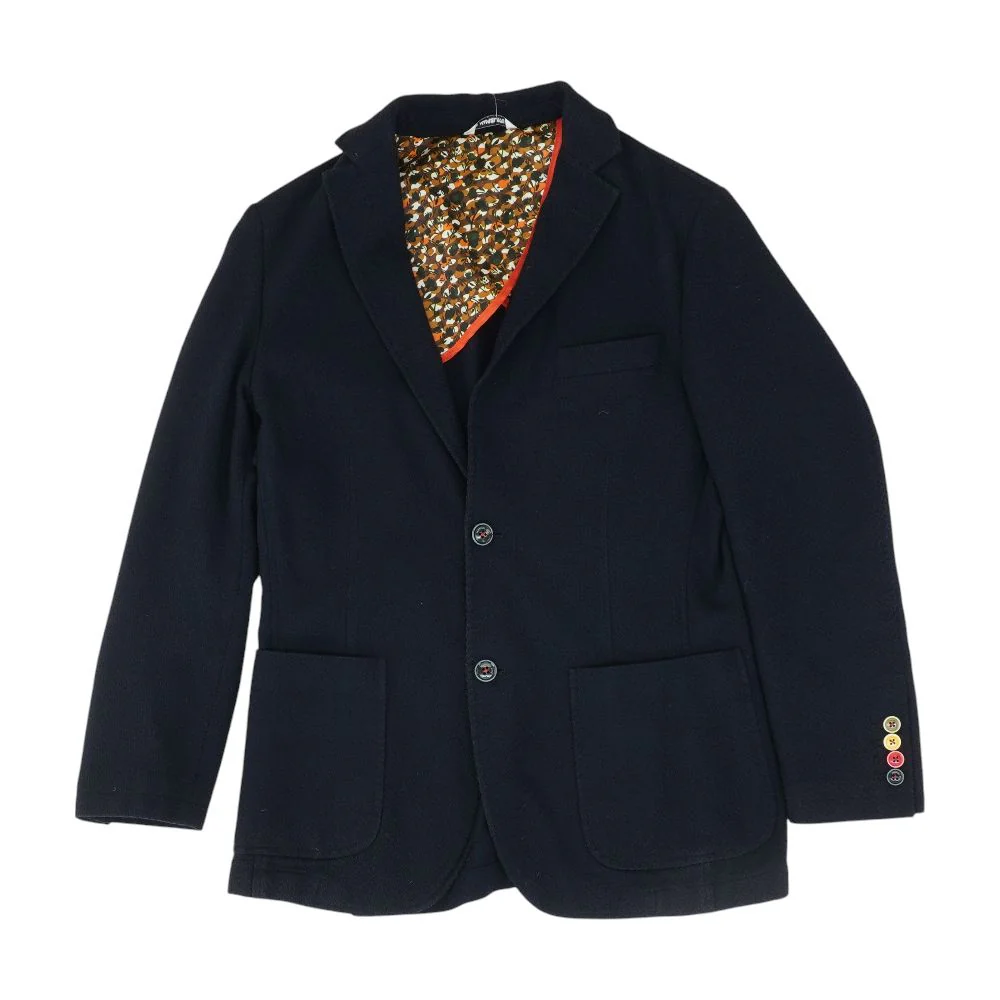 Navy Solid Sport Coat