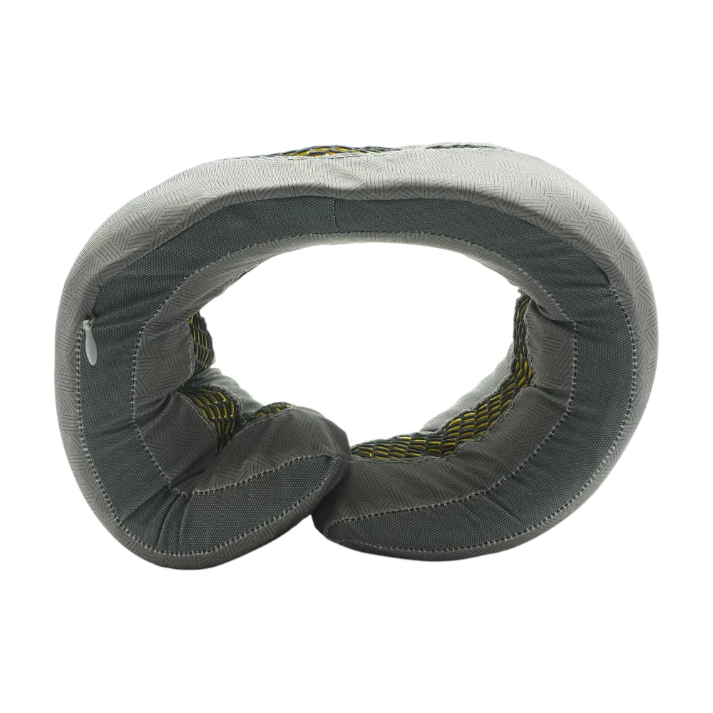 Gray Neck Pillow with Bag