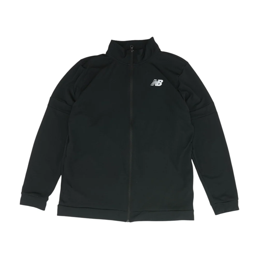 Black Solid Active Jacket
