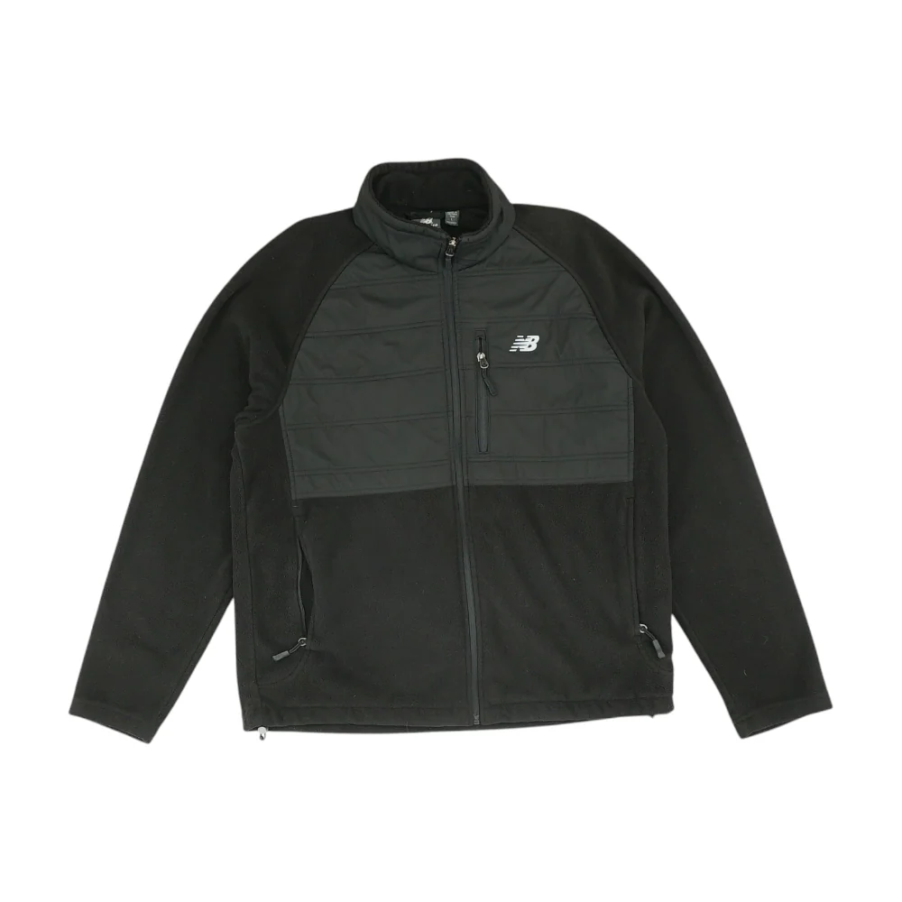 Black Solid Active Jacket