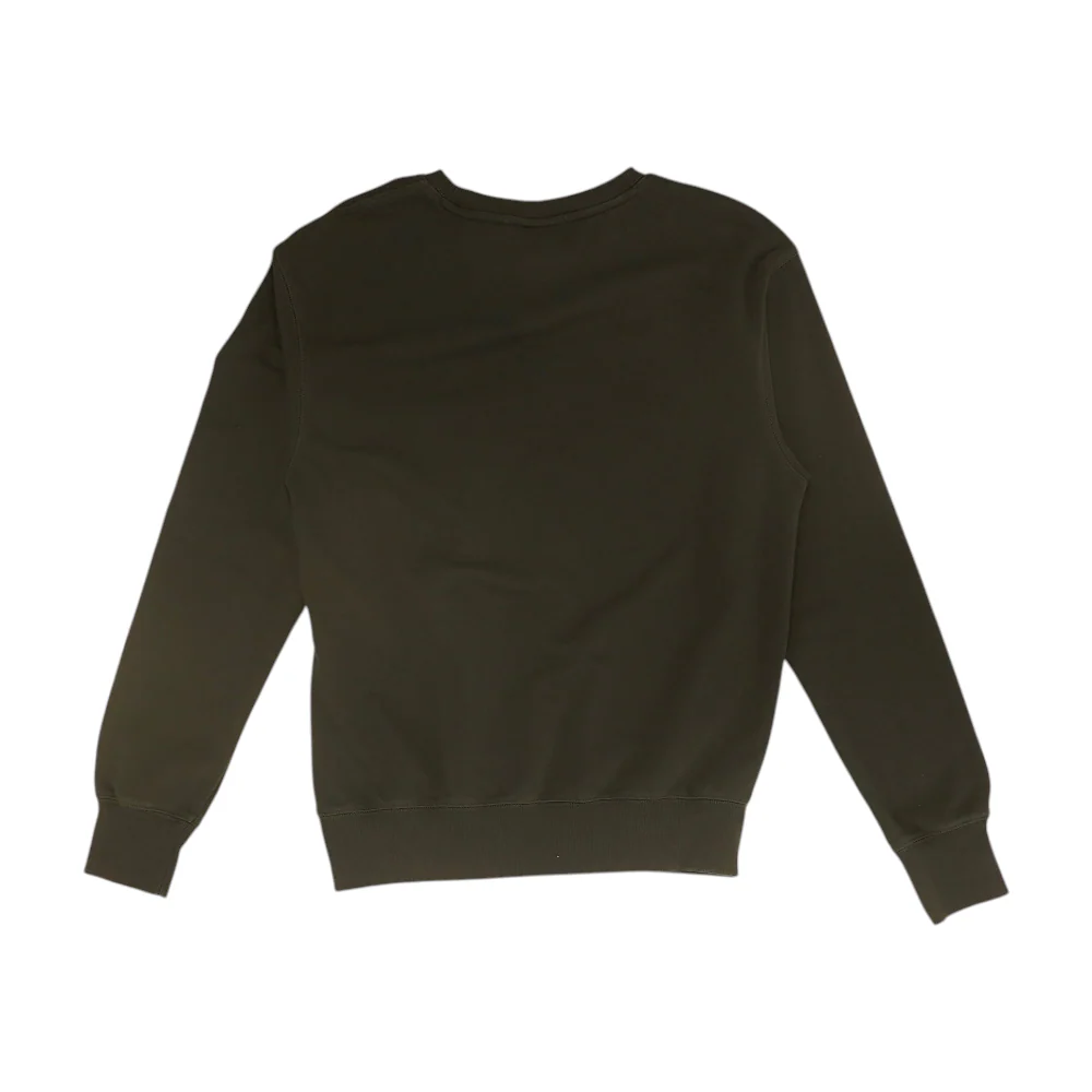 Black Solid Sweatshirt Pullover - Image 2