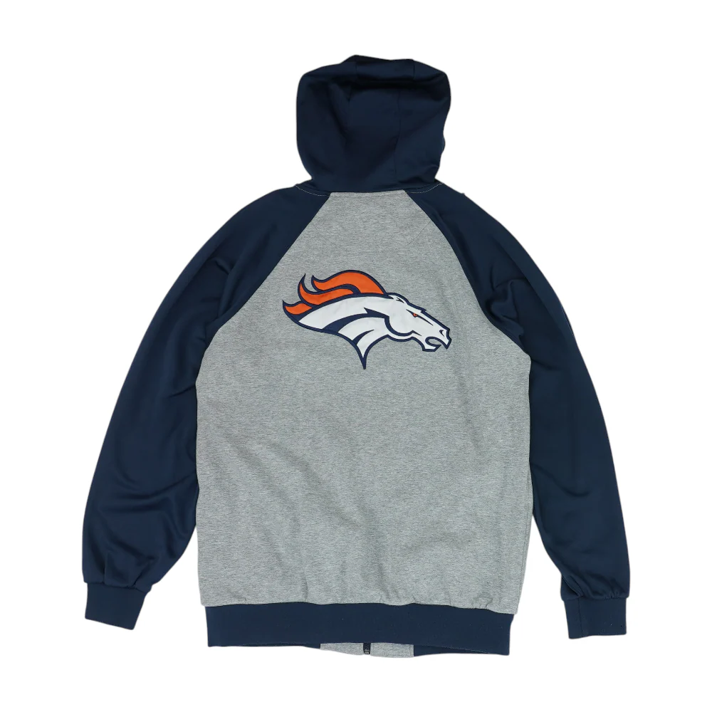 Gray Denver Broncos Color Block Jacket - Image 2