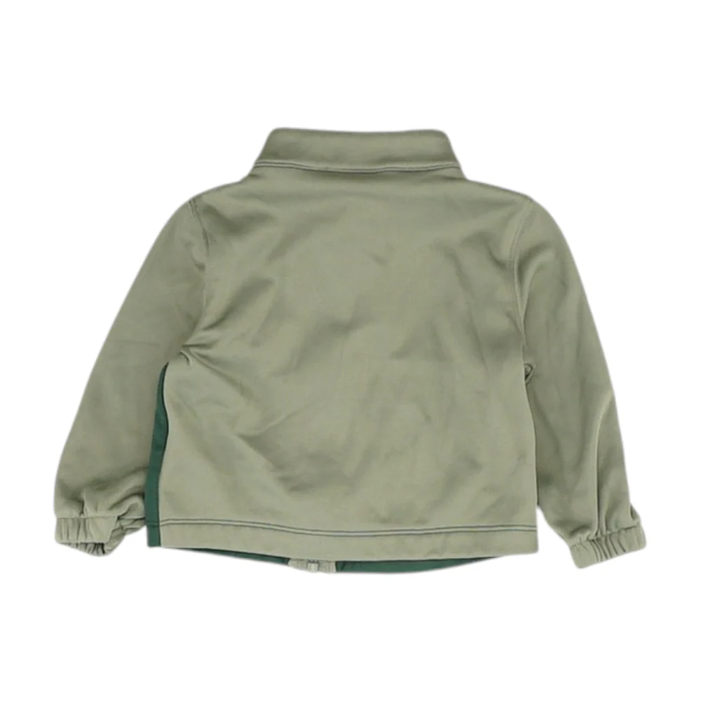 Green Color Block Jacket - Image 2