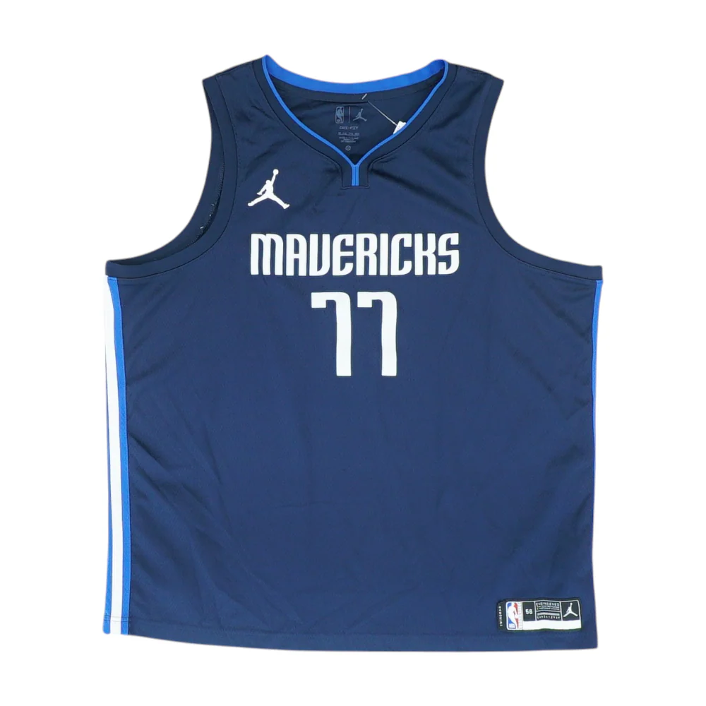 Men's Navy Dallas Mavericks Sleeveless Jersey