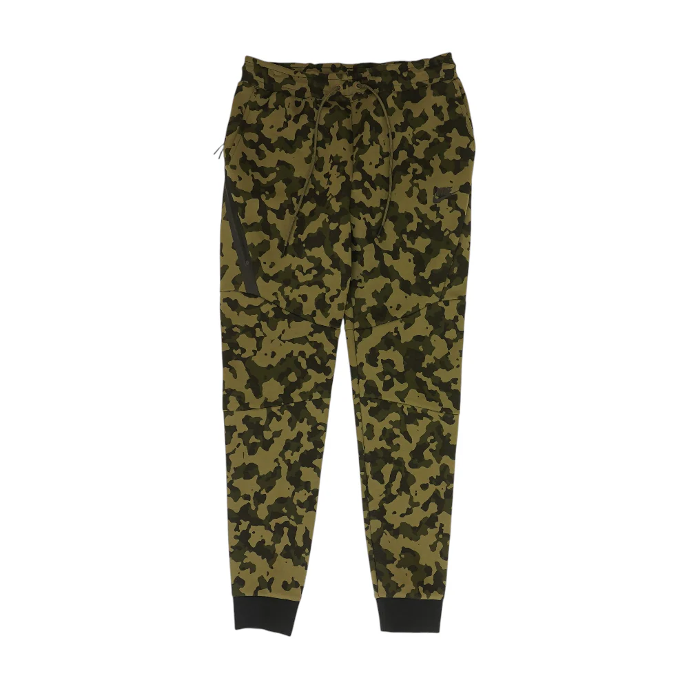 Green Camo Tapered Pants