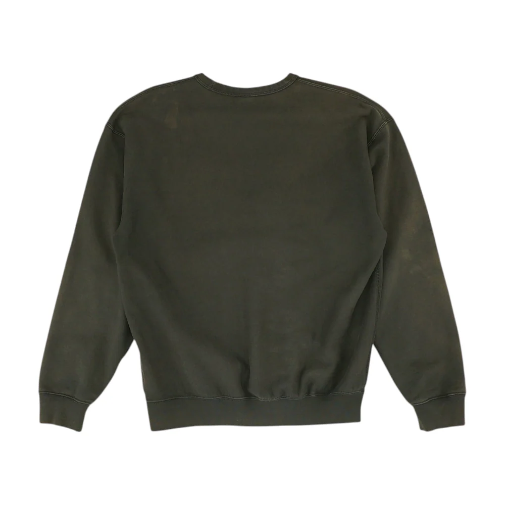 Black Solid Sweatshirt Pullover - Image 2