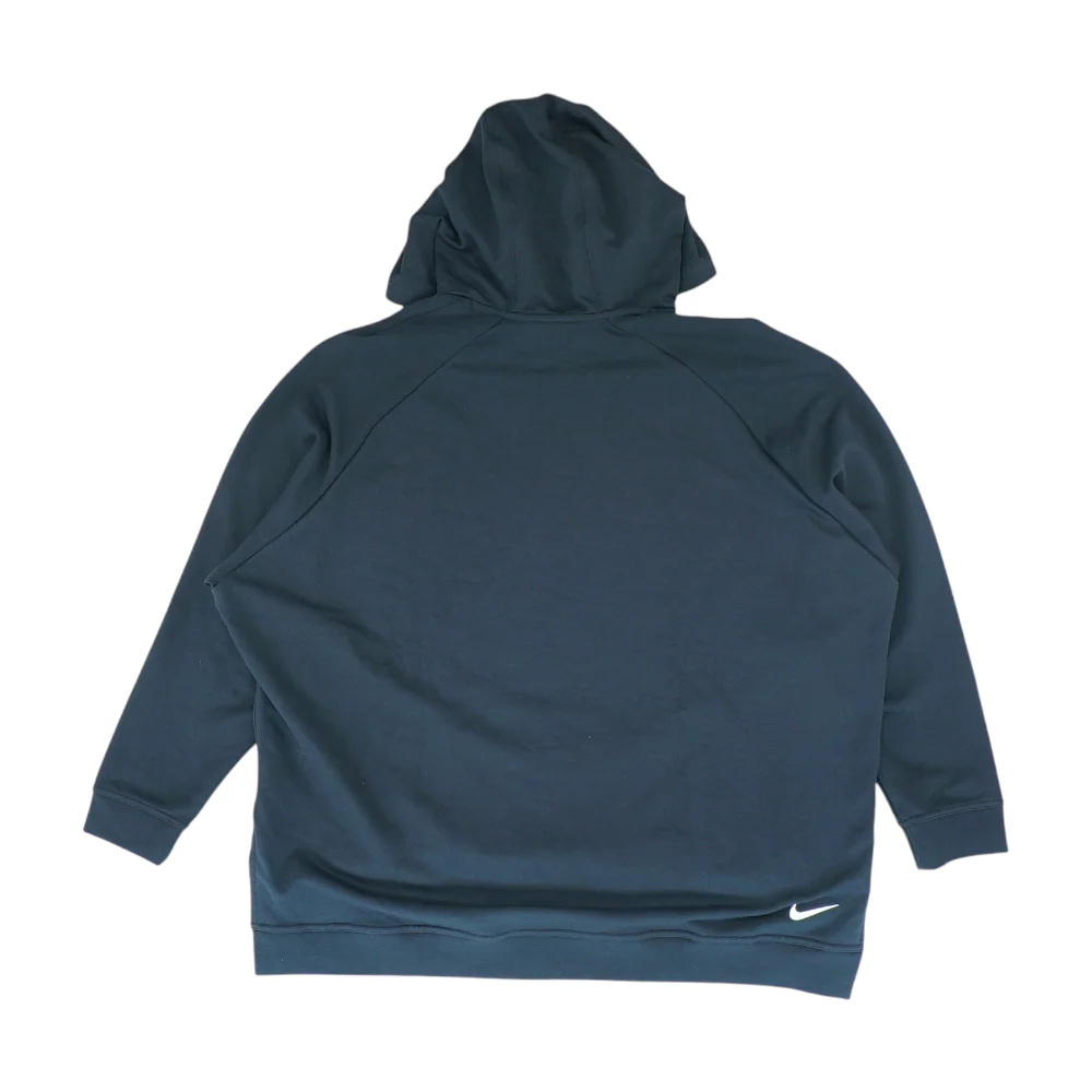Black Solid Hoodie Pullover - Image 2