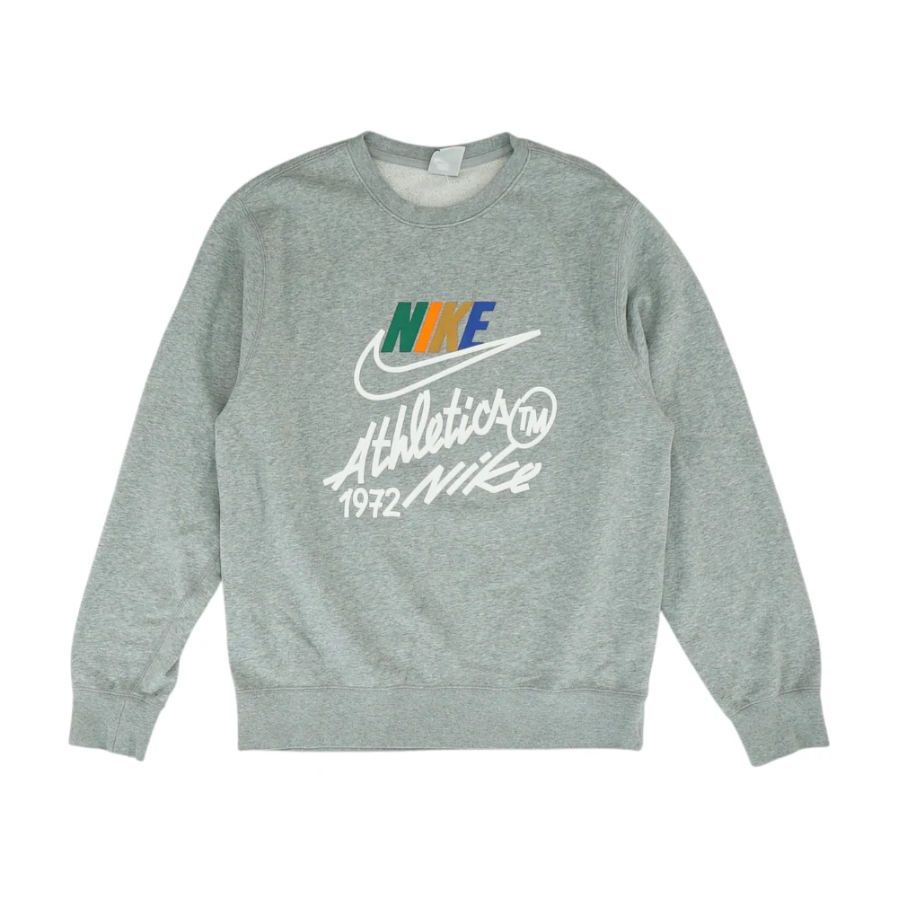 Gray Solid Sweatshirt Pullover