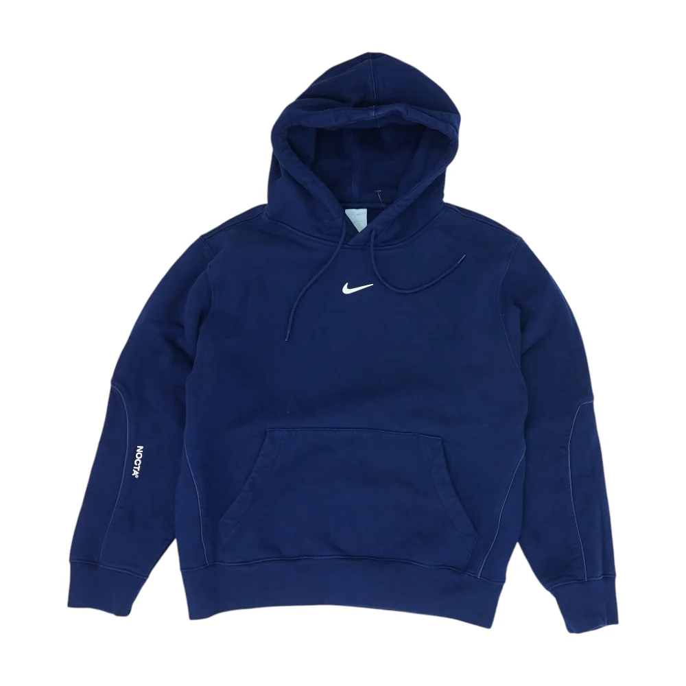 Navy Solid Hoodie Pullover