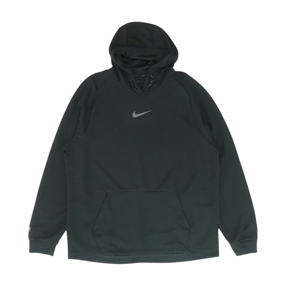 Black Solid Hoodie Pullover