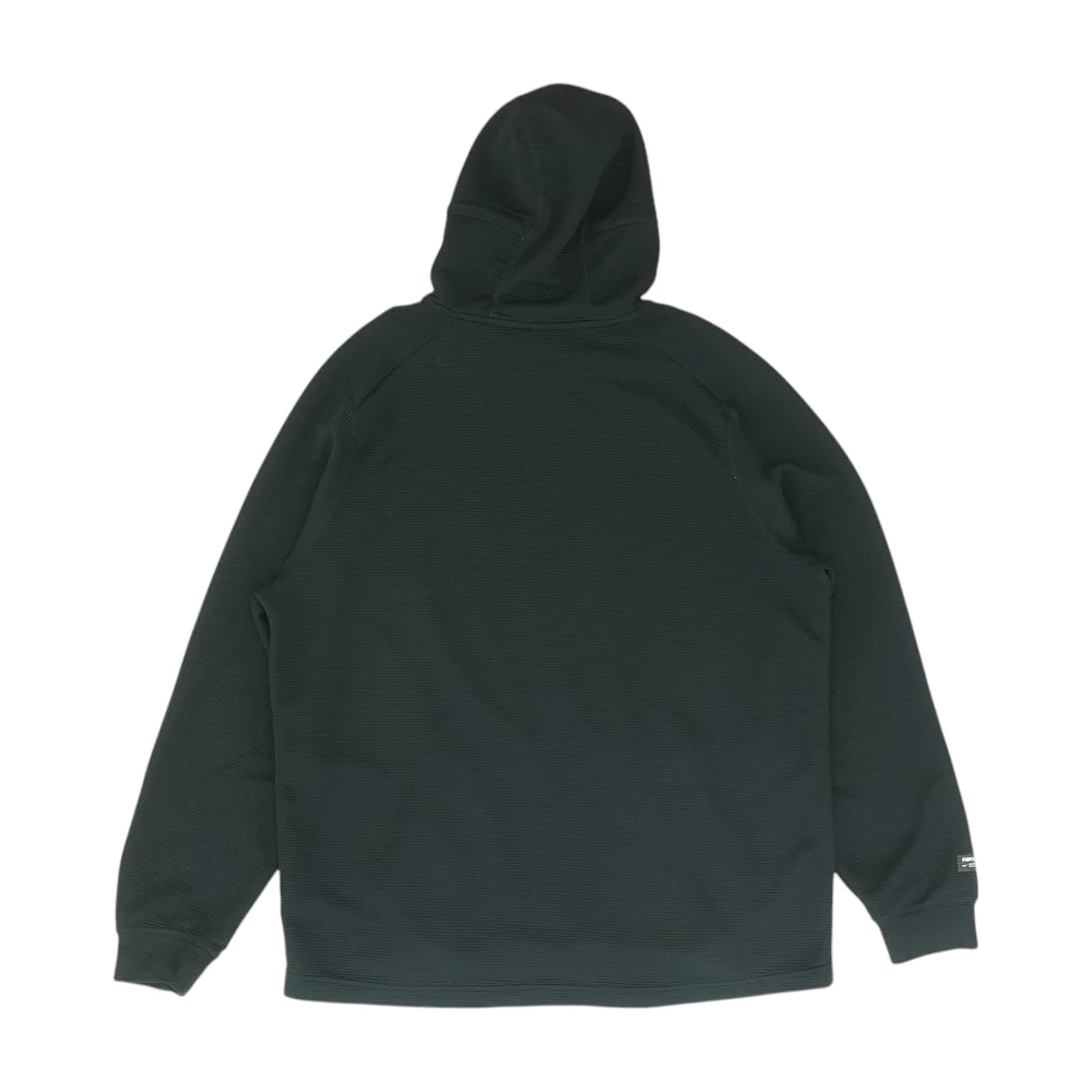 Black Solid Hoodie Pullover - Image 2