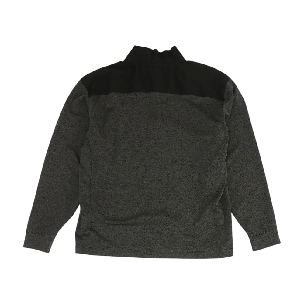Charcoal Color Block 1/4 Zip Pullover - Image 2