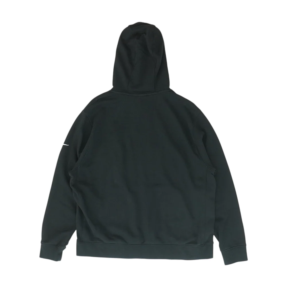 Black Solid Hoodie Pullover - Image 2