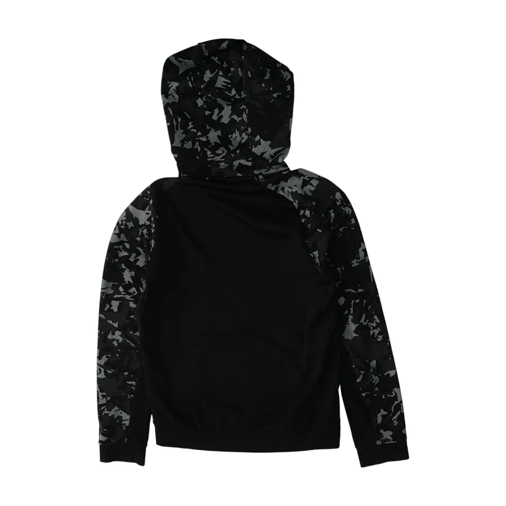 Black Camo Hoodie Pullover - Image 2