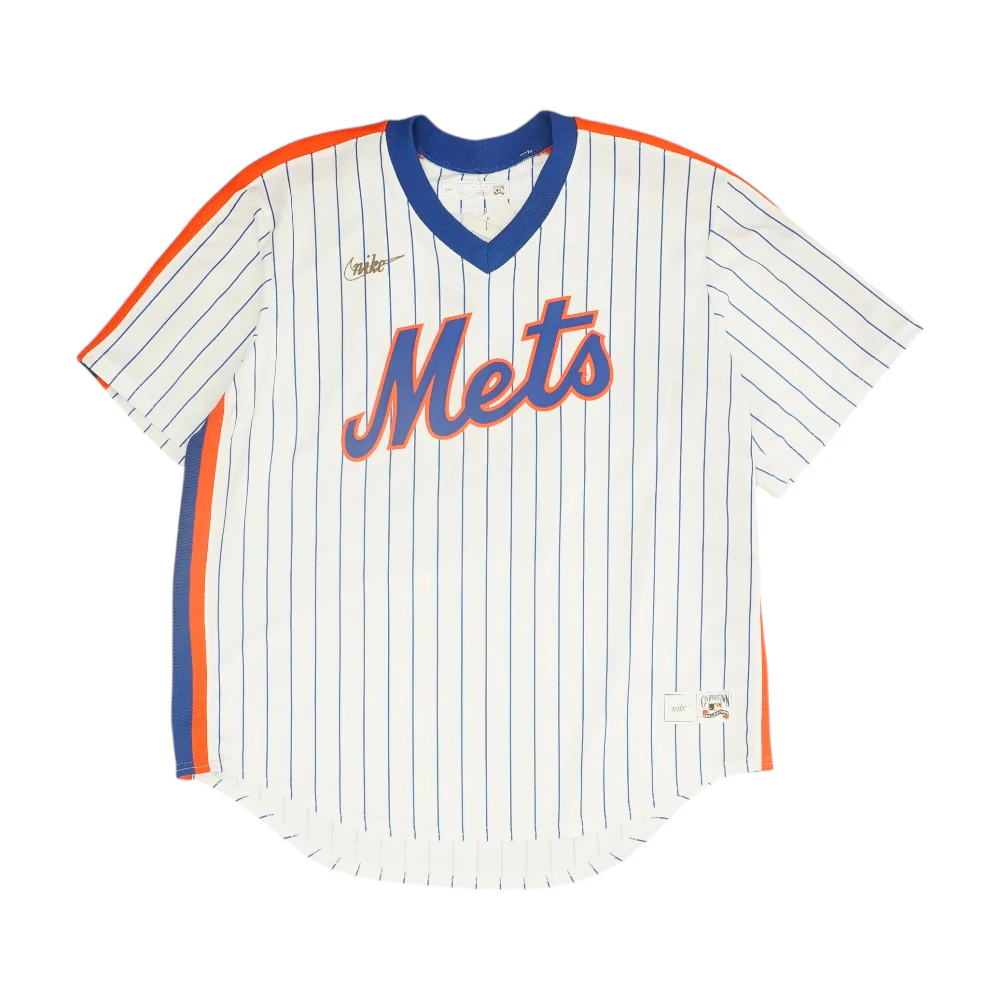 Men's White New York Mets Short Sleeve Jersey