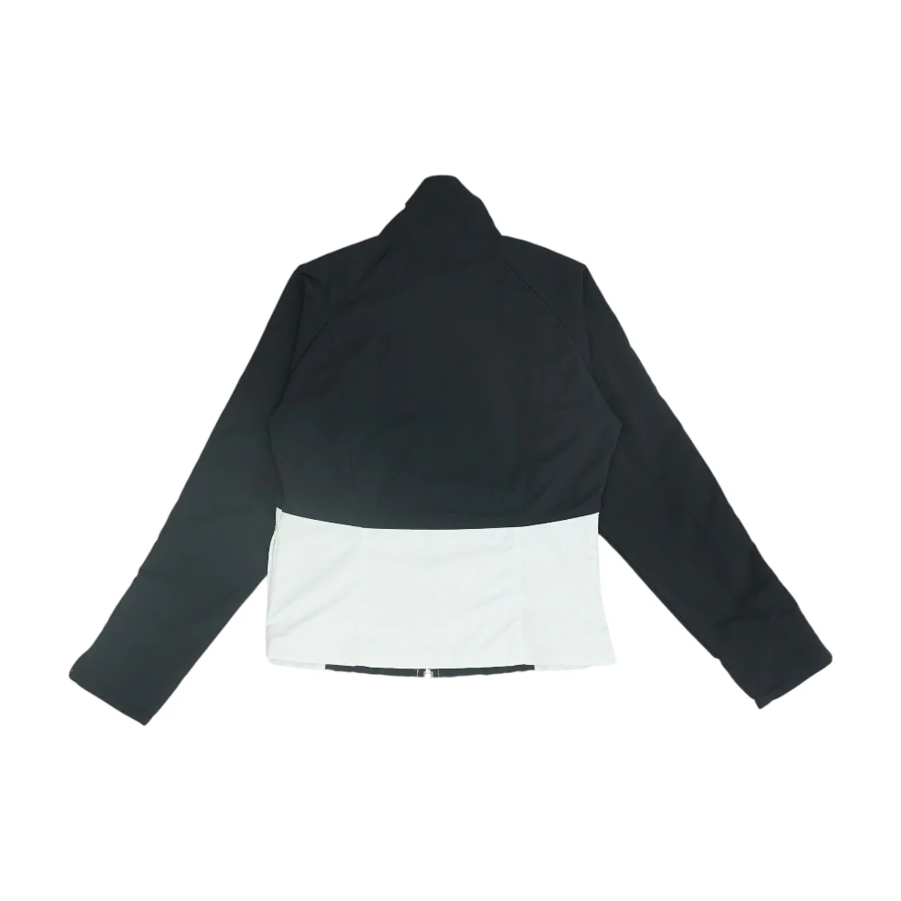 Black Color Block Jacket - Image 2