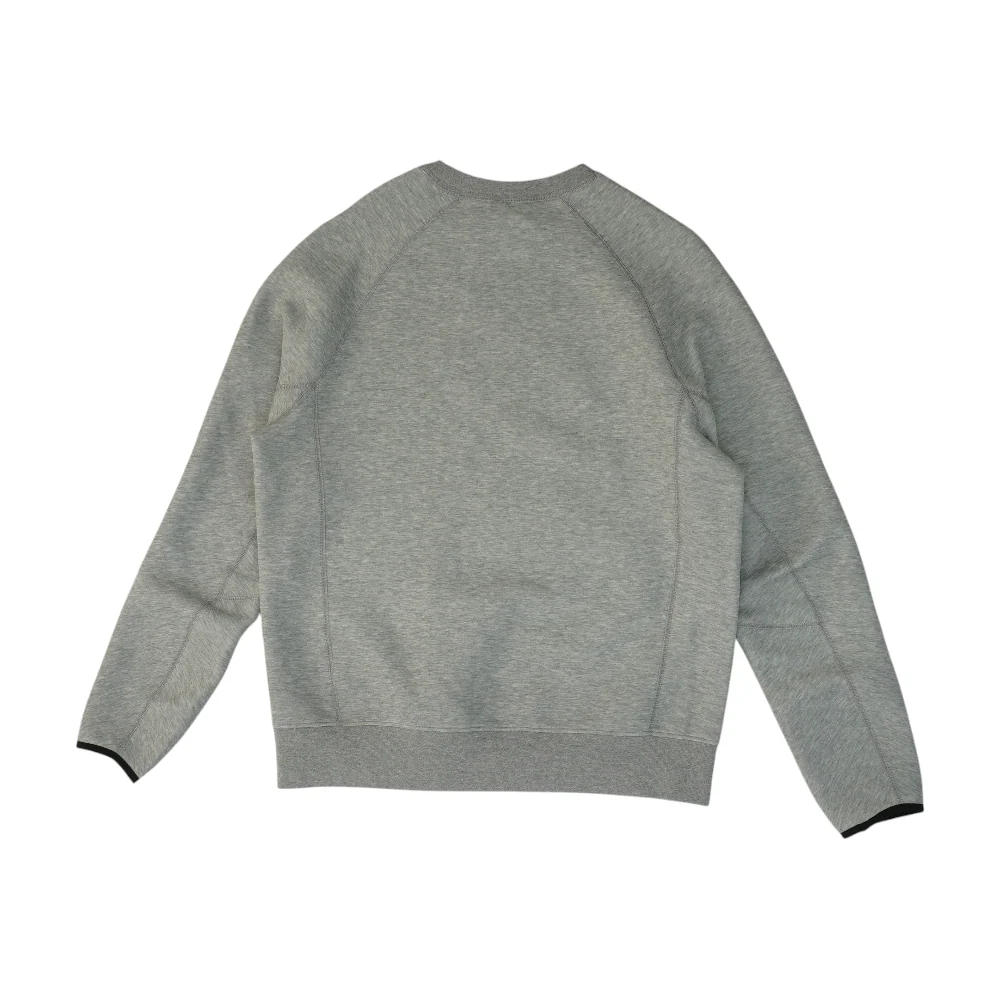 Gray Solid Sweatshirt Pullover - Image 2