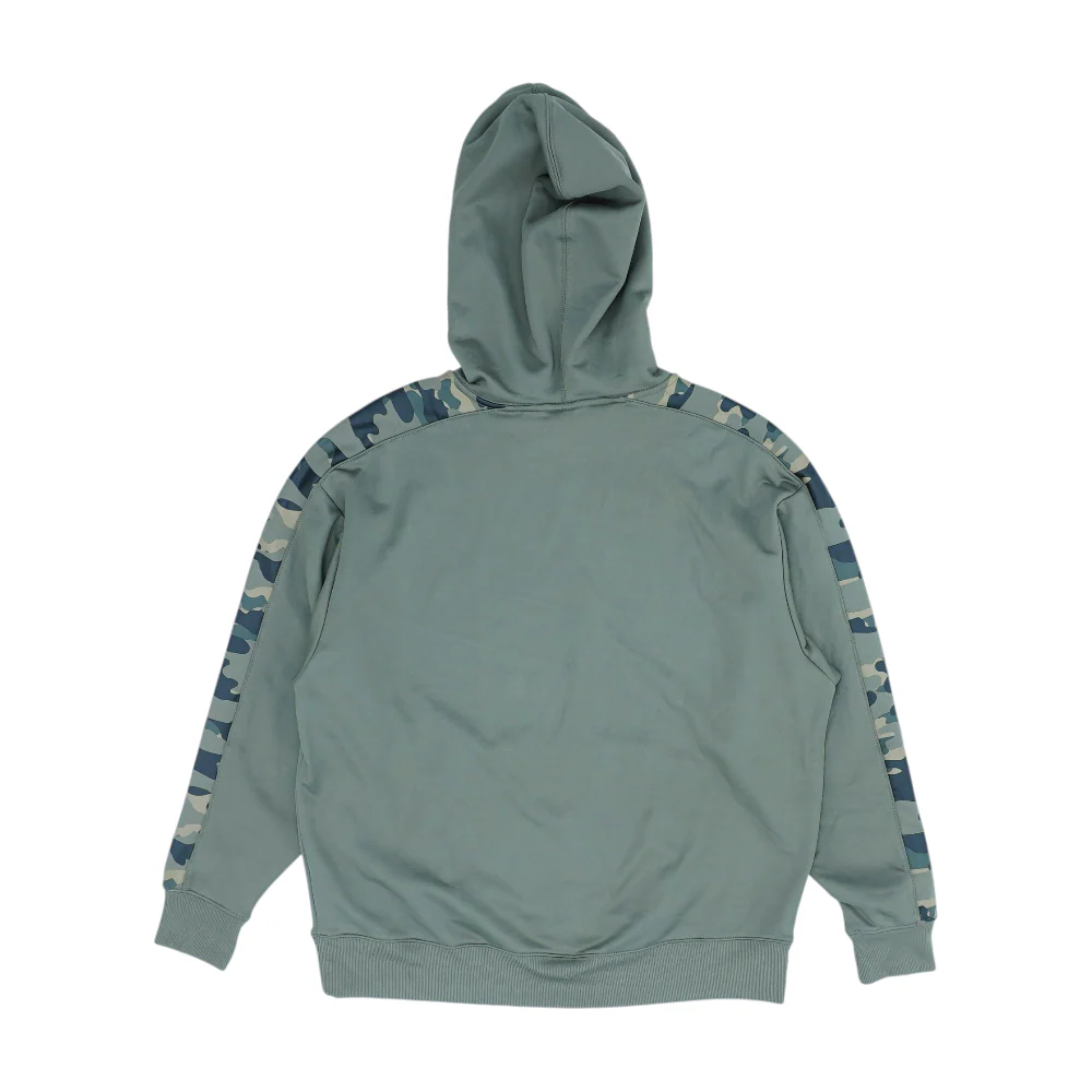 Olive Solid Hoodie Pullover - Image 2