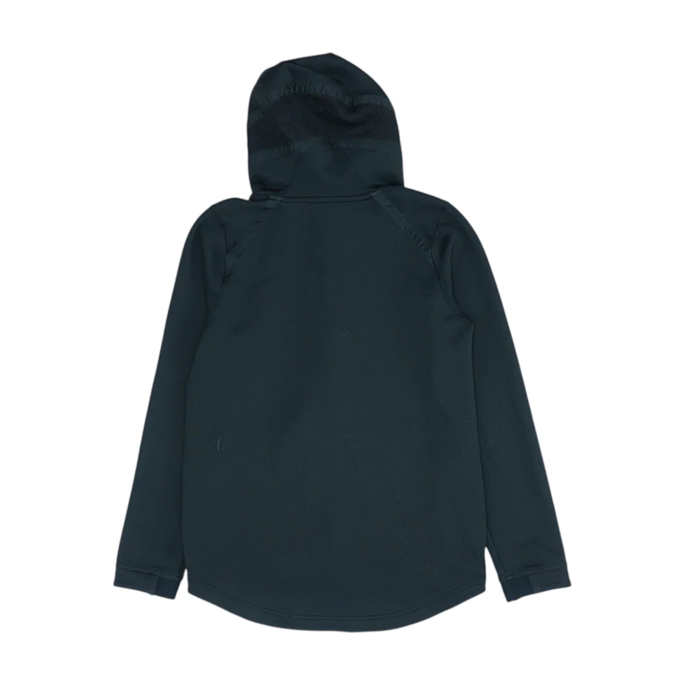 Black Solid Active Hoodie - Image 2