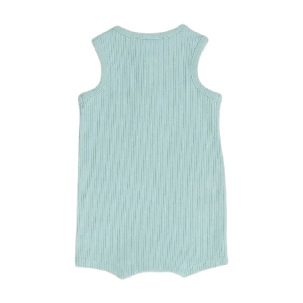 Blue Sleeveless One-Piece - Image 2