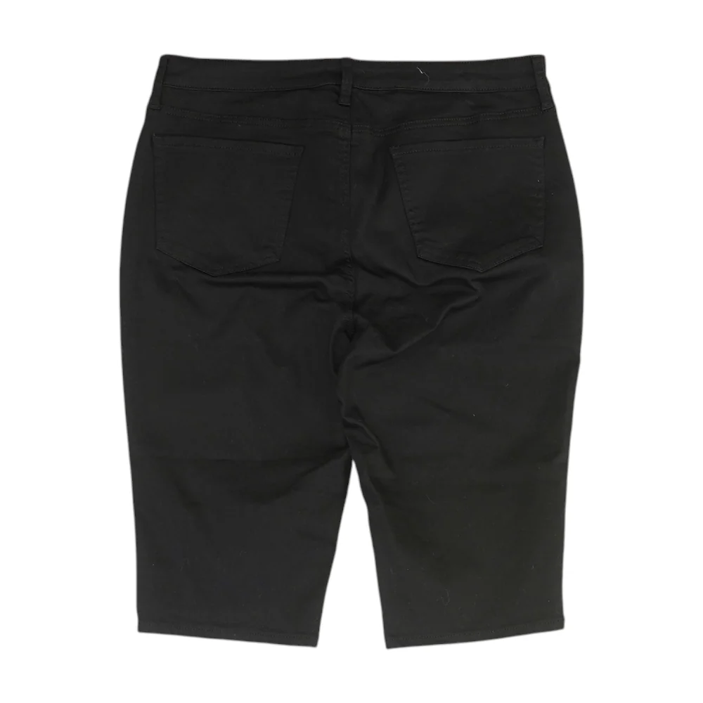Black Solid Capris - Image 2