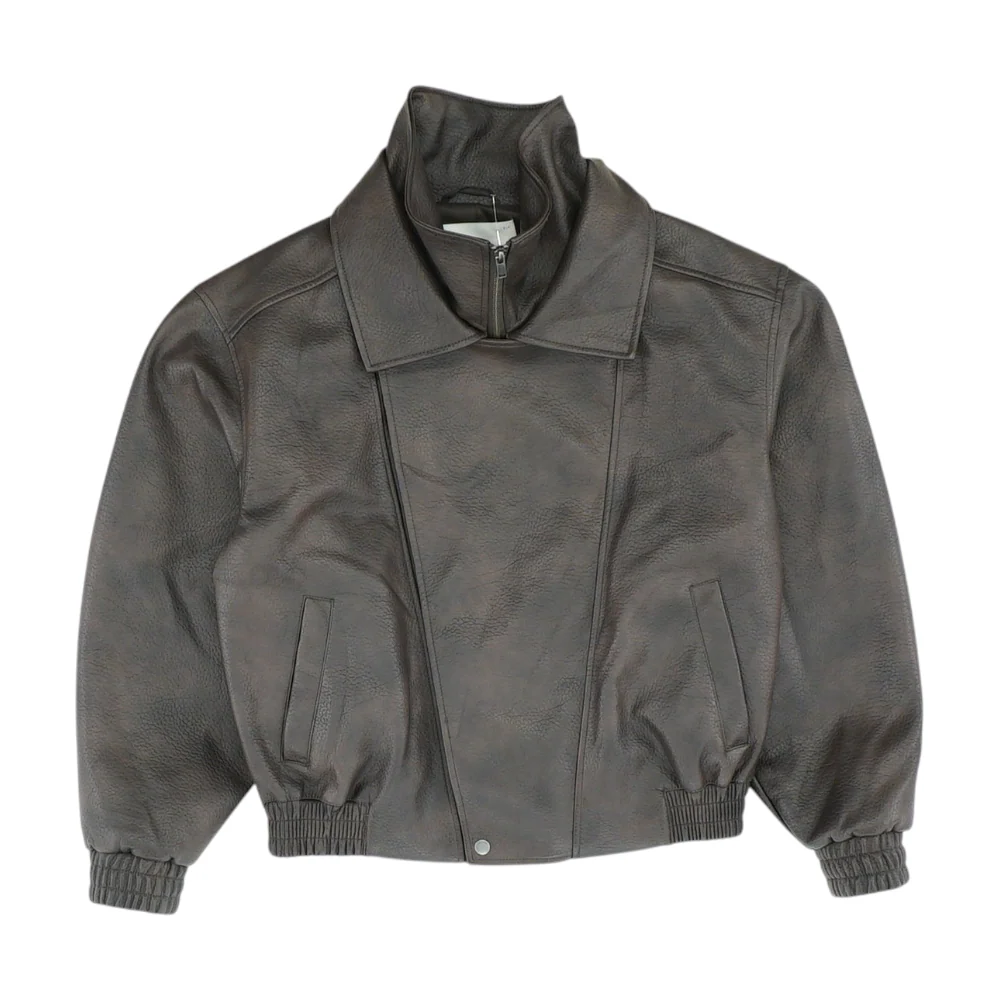 Brown Solid Jacket
