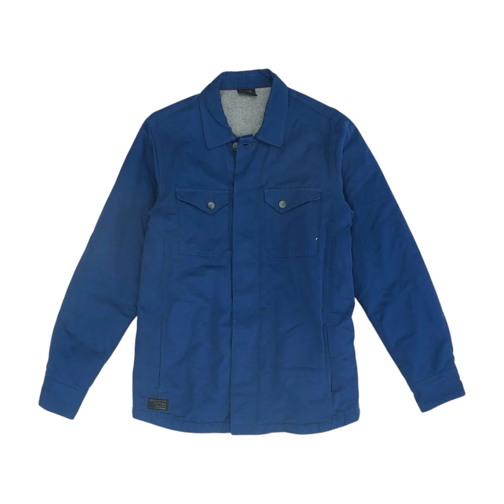 Blue Solid Jacket