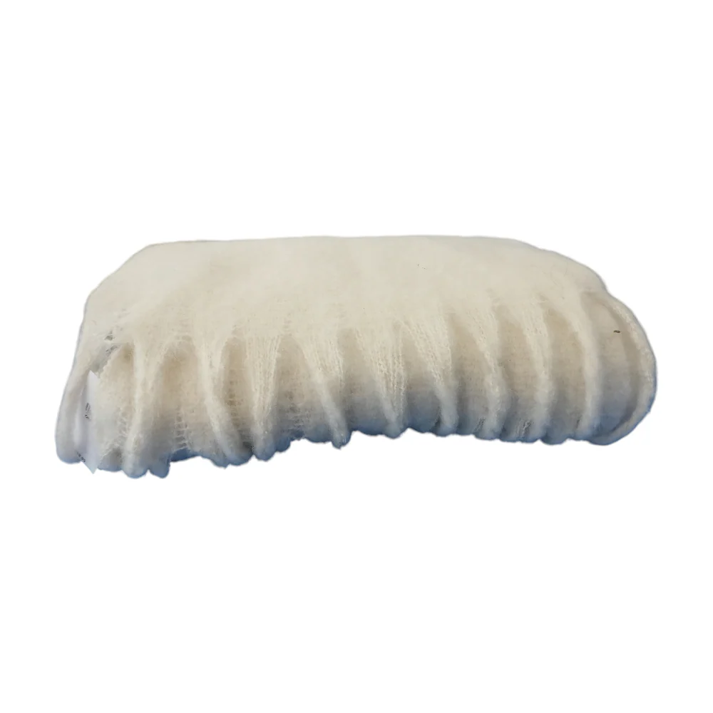 Ivory 100% Polyester Scarf - Image 2