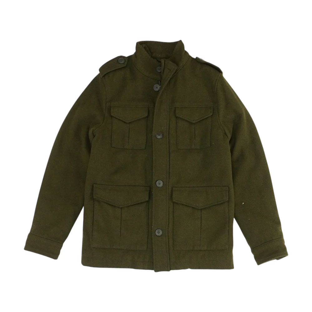 Green Solid Jacket