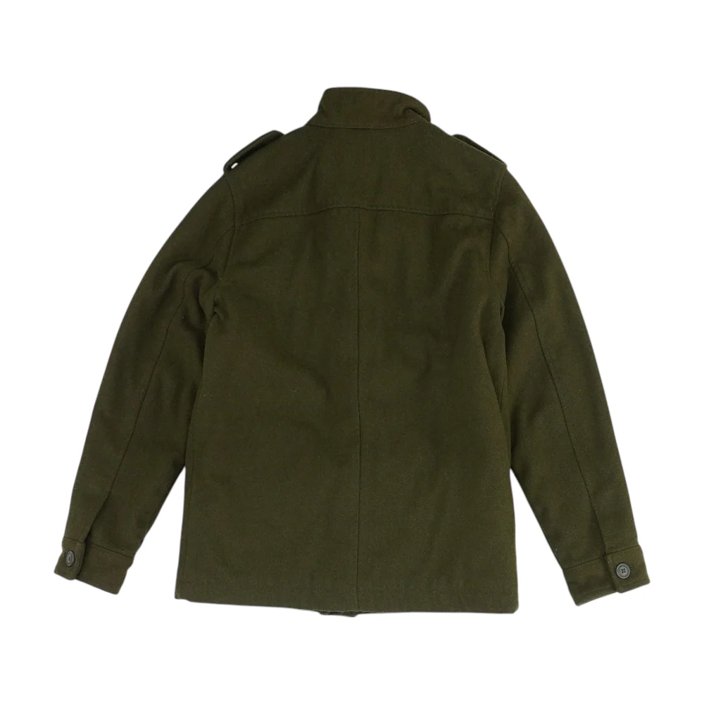 Green Solid Jacket - Image 2