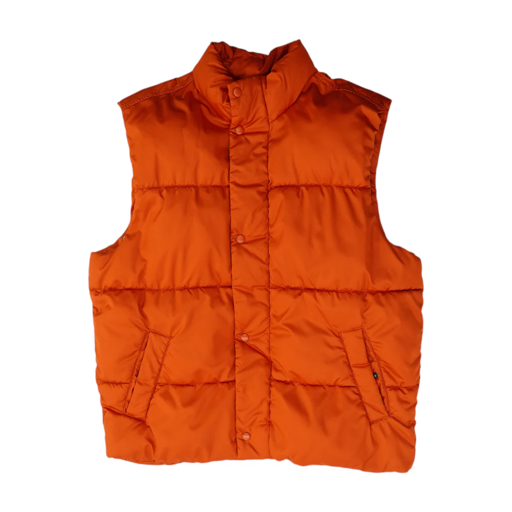 Orange Solid Vest
