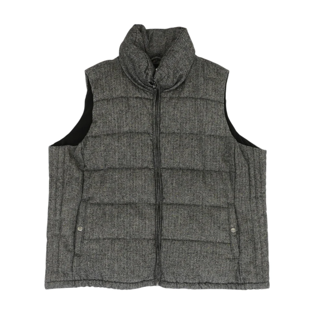 Gray Chevron Vest