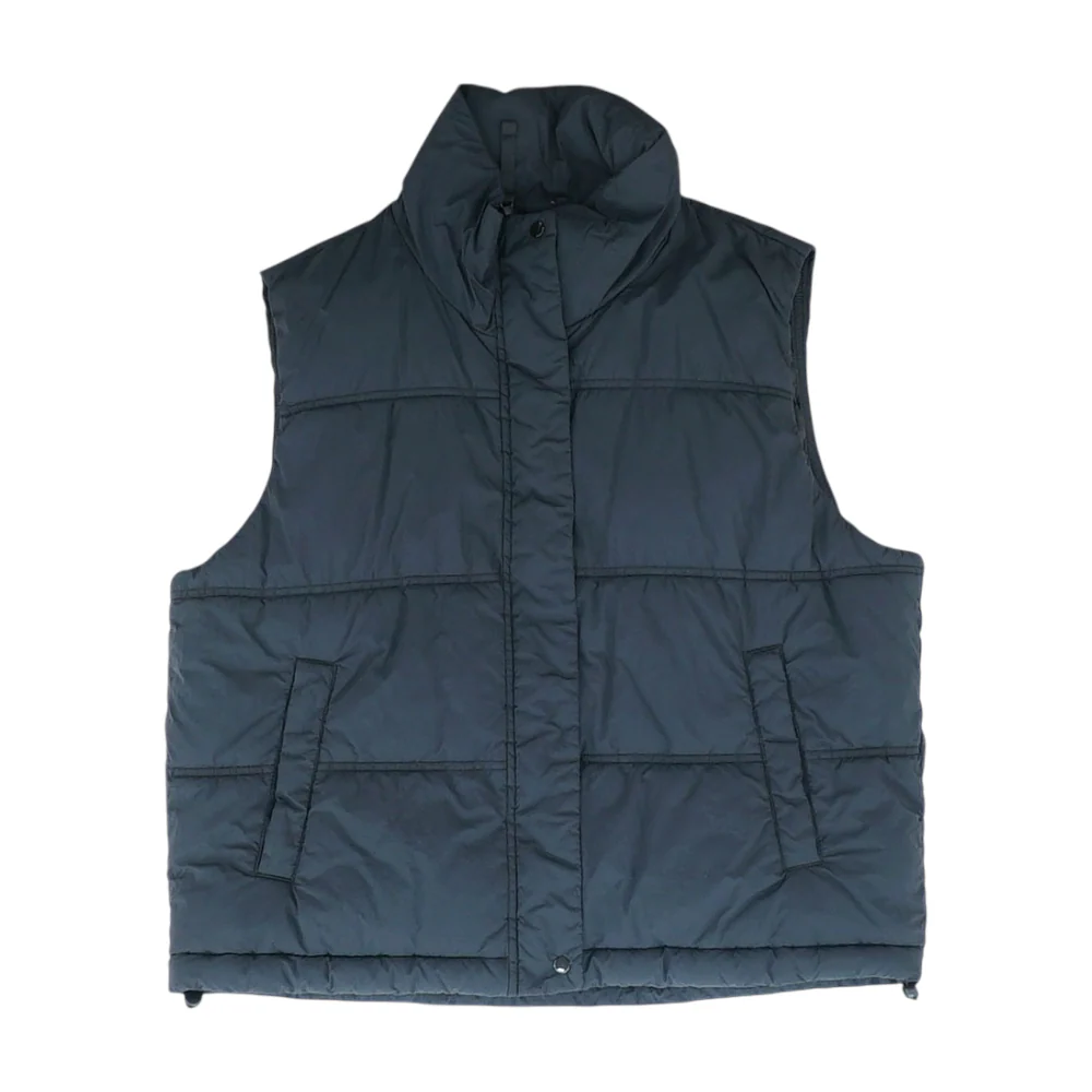 Black Solid Vest